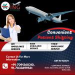 King Air Ambulance Services in Mumbai at Reasonable Price with Medication - Services advertisement in Copenhagen