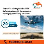 Choose Vedanta Air Ambulance in Kolkata with Extraordinary Medical Facilities - Services advertisement in Marbella